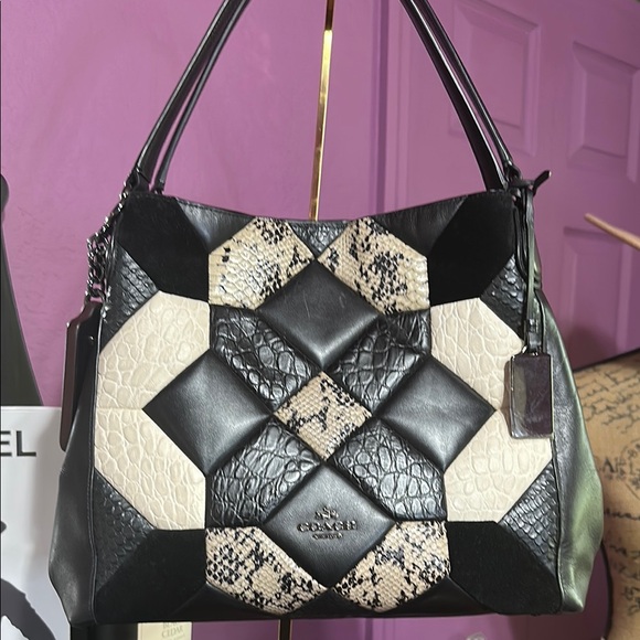 Coach Handbags - Coach Edie 31 Patchwork Bag